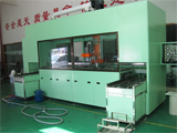 Precision metal shaft parts cleaning machine